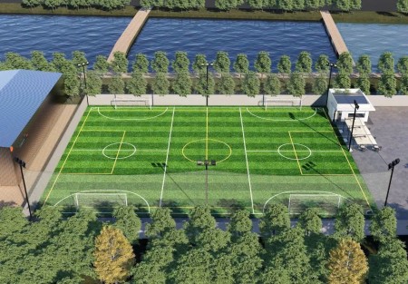 Bàn Giao Sân Bóng Triệu Đông